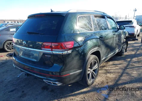 2022 Volkswagen Atlas 3.6L V6 Sel R-Line z USA, uszkodzony, nr VIN 1V2AR2CA9NC505811